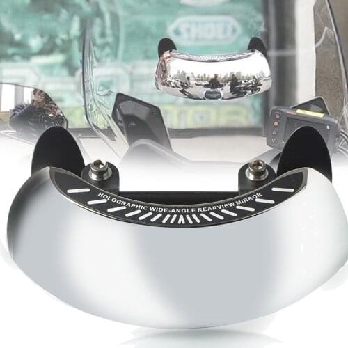 Motorcycle 180Degree Safety wide-angle rearview mirror Give Full Rear View For BMW F650CS Dakar F650GS Sertao F700GS F800R F800S