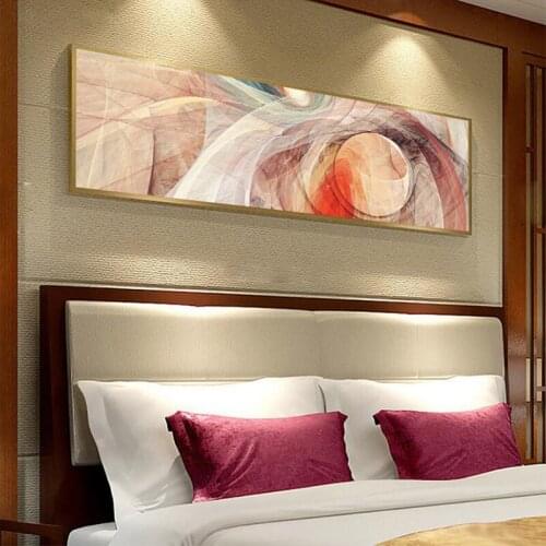 Larger Size Wall Art Red Abstrat Cloud Wall Picture Canvas Print Oil Painting For Living Room Bedroom Poster Home Decor