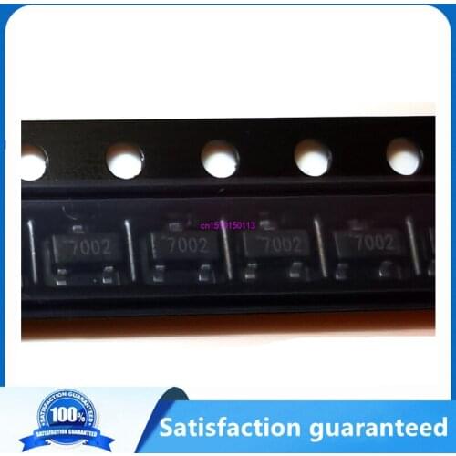 100PCS 2N7002 7002 702 72K SOT23 2N7002K Field-Effect Transistor 60V