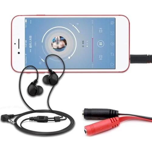 Splitter 3.5mm Male to Female Mic Headphone Jack Audio Adapter Cable for Laptop 2 in 1 Adapter Converter for iPhone Samsung