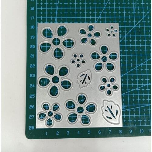 Dies Scrapbooking New Arrival 2021 Flower 3D Frame Metal Cutting Dies Christmas Card Making Supplies Stencils For Decoration