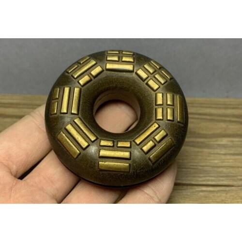 Collect the eight trigrams animal bells pure brass carvings sun and moon bells family accessories