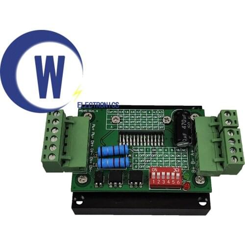 TB6600 42/57/Stepper Motor Driver 4.5A 40V Replaces TB6560 2-Phase Stepper Motor Driver