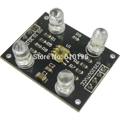 TCS230 Color Recognition Sensor Module Detector Color Detection Sensor DC 3~5V Input For MCU