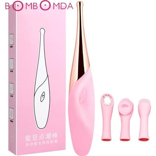 G Spot Vibrator For Adults Ultrasonic High Frequency Nipple Clit Stimulation Massager Climax Teasing Vibrator Sex Toys for Women