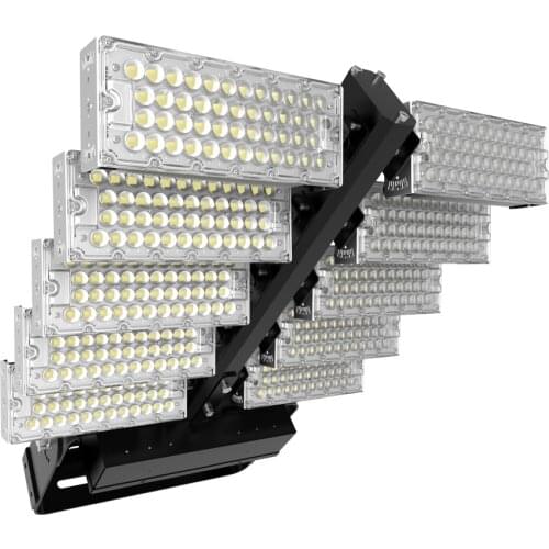 High Power Bridge lux Outdoor Waterproof ip65 SMD Soccer field led flood light projector light 1200w high mast led light light