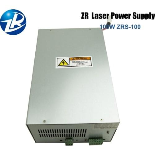 Zurong 100W CO2 Laser Power Supply ZRS-100 MYJG 110V/220V For CO2 Laser Tube High Voltage Engraving Cutting Machine