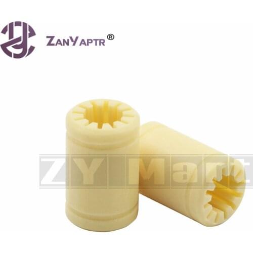 10Pcs Anet Reprap Prusa i3 3D Printer ID 8mm OD 15mm Solid Polymer Anet Bearing LM8UU Bearing 8mm Shaft VS Drylin RJ4JP-01-08