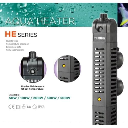 2021 Latest Fish tank sea water tank heating rod energy saving and electricity saving quartz explosion-proof cylinder heater