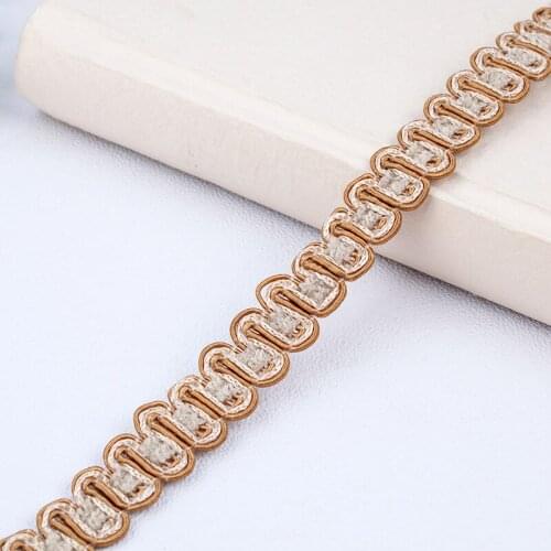 25M Curtain Lace fabric Ribbon Trim Fringe DIY accessories for Dress Sofa Cushion Pillow Clothing Decoration