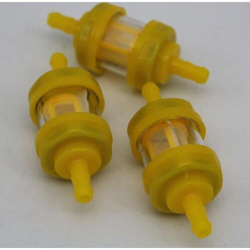 3pcs Motorcycle Plastic Gas Fuel Filter Strainer Fit For Yamaha Pit Dirt Bike