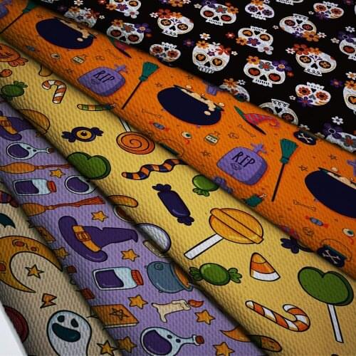 50*140cm Bullet Textured Liverpool Fabric Flower Printed DIY Tissue Kids Home Textile for Sewing Quilt Decoration Home