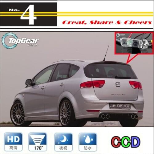 Car Camera For SEAT Altea XL Stationwagon High Quality Rear View Waterproof Back Up Camera For Look Back NTSC PAL | CCD with RCA