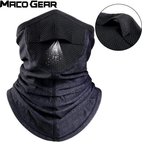 Summer Breathable Bandana Hiking Hunting Cycling Face Mask Running Biker Fishing Motorcycle Sports Neck Tube Scarf Men Women