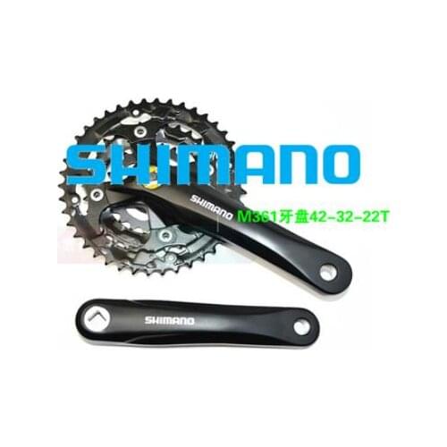 FC-M361 Crankset 7S 8S MTB bike bicycle Front Chainwheel M361 42-32-22T