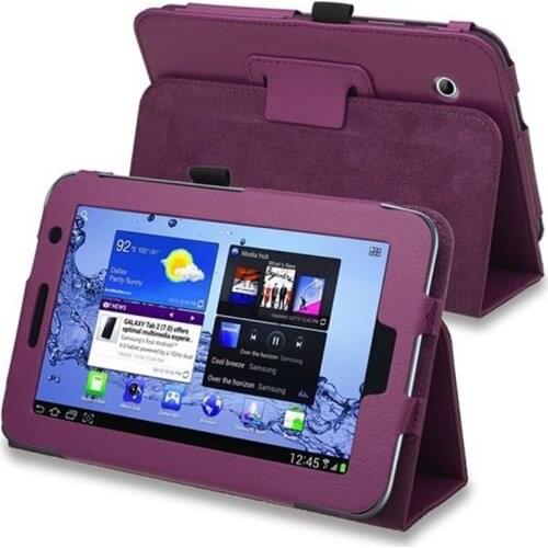 Flip Case For Samsung Galaxy Tab 2 7.0"Tablet Cover Models GT-P3100 P3110 P3108 P6200 P6210 Magnetic Cover PU Leather Stand Case