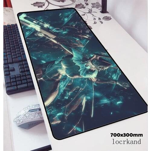 Warframe mousepad 700x300x3mm anime Computer mouse mat gamer gamepad pc wrist rest gaming mousemat desk pad office padmouse