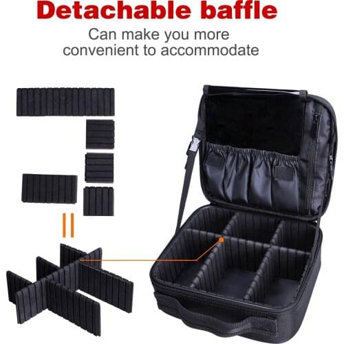 LTGEM EVA Hard Case for Makeup Comestic Case Organizer Portable Artist Storage Bag