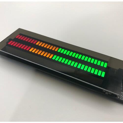 Car Modification Melody Level Light A-pillar Atmosphere LED Light Audio Rhythm Light Spectrum Display Level Indicator