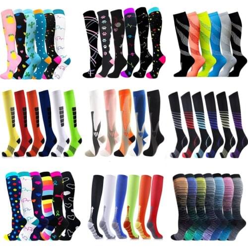 Dropship Compression Stockings Wholesale Socks Men Women For Edema Diabetes Varicose Veins Atheletic Football Soccer Stockings