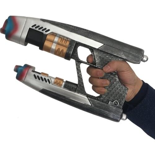 Star Wars Lord Gun Blaster Resin 1:1 Replica Cosplay for Guardians of The Galaxy Peter Quill Gun Weapon Toys for Adults Gift