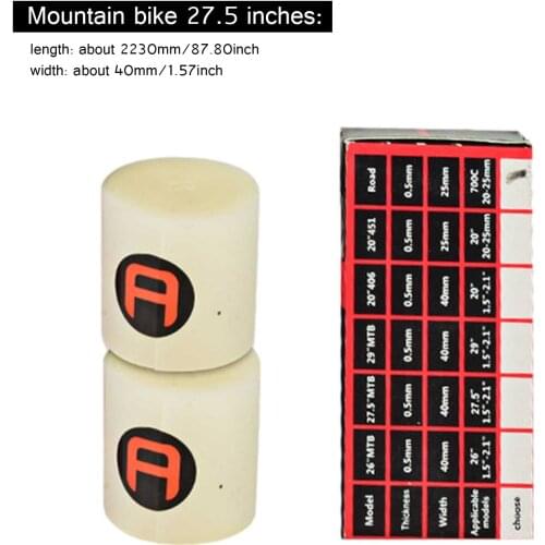2pcs Bicycle Tire Puncture Pad 700C 27.5 inch MTB Tire Liner Stab Pad Anti-rolling Tires Mat Tire Protection Cycling Accessories
