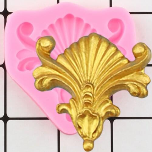 Relief Cupcake Topper Silicone Mold Sugarcraft Party Candy Polymer Clay Chocolate Mold Cake Border Fondant Cake Decorating Tools