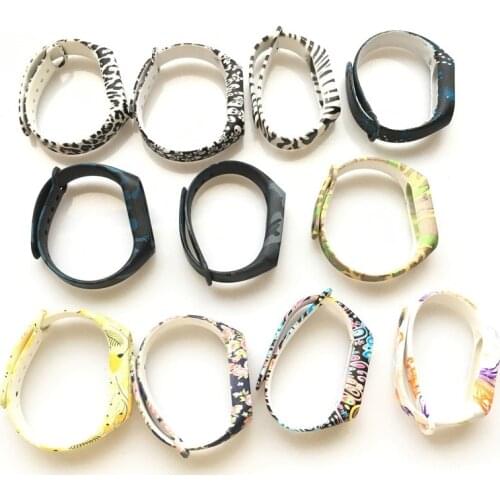 For Xiaomi Mi Band 2 Bracelet Strap Miband 2 Colorful Strap Wristband Replacement Smart Band Accessories Silicone band