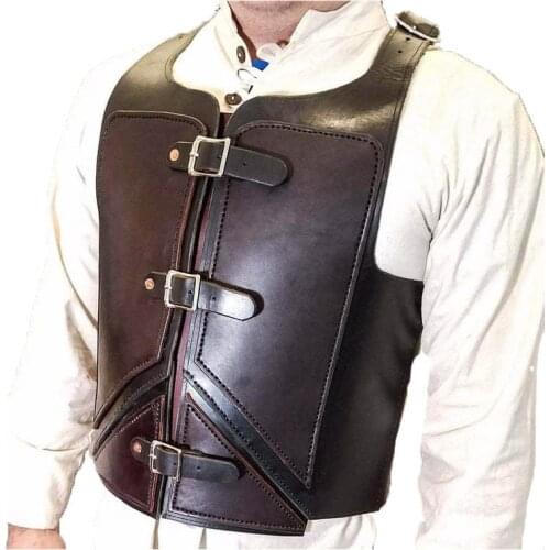 Vintage Leather Armor Steampunk Armour Vintage Leather Armor Fantasy Halloween Costume Accessories