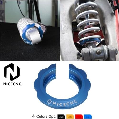 For Yamaha Raptor YFM 700 700R NICECNC ATV Rear Coil-Over Spring Seat For Yamaha Raptor YFM 700 2012-2020 YFM 700R 2016-2020