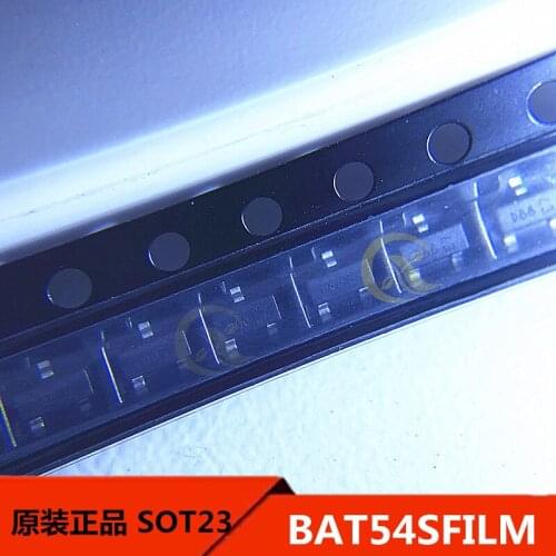 5PCS BAT54SFILM patch SOT23 silk-screen D88 rectifier schottky diode original products