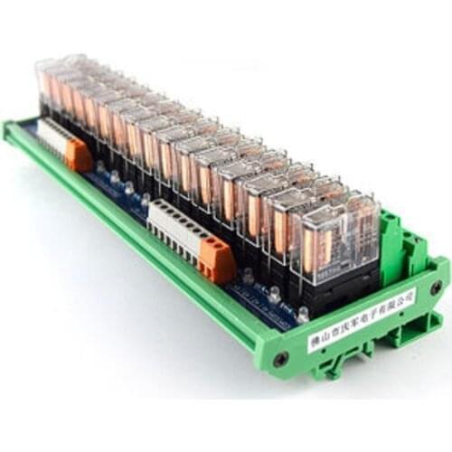 16-way relay module G2R-2 PLC amplifier board relay board relay module 24V12v compatible NPN/PNP