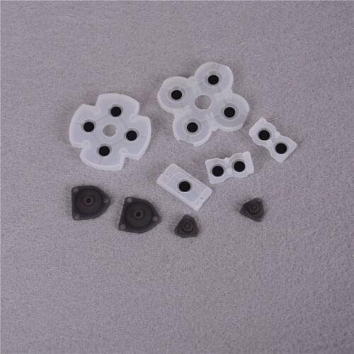 9pcs/set Silicon Button Pads Silicon Rubber Conductive Pads - For PS4 Controller Repair Parts Wholesale