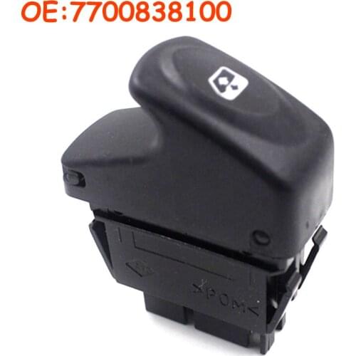 Car accessories OEM 7700838100 For Renault /Kangoo /Megane /Clio Electric Window Mirror Switch Button High Quality