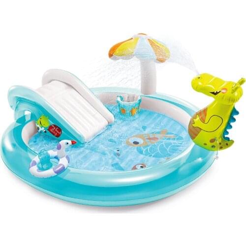 TT Childrens Swimming Pool Water Spray Paddling Pool Large Wave Ocean Ball Pool Baby Sunshade Crawling Pool