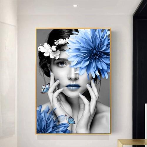 Full Square / Round Diamond 5D DIY Fashion and exquisite woman Diamond Painting Embroidery Cross-stitch Mosaic Home Decoration
