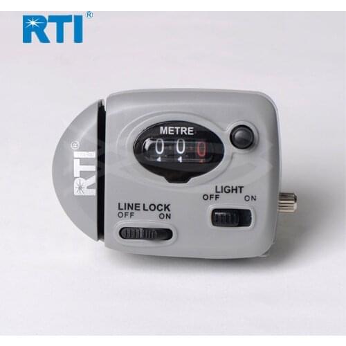 RTI 2.6 x 2 x 2 inches Manual Operation 99.9m Digital For Fishing Line Counter Without Battery Tackle Fishing Accessories