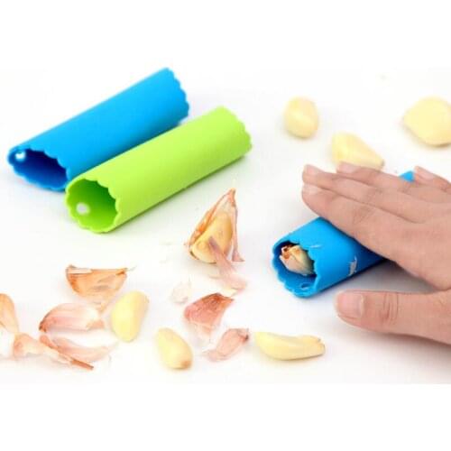 Silicone Garlic Peeling Device Stripper Allium Sativum Peeler Kitchen Helper Accessories Household Indoors Tools Hot Sale LX7922