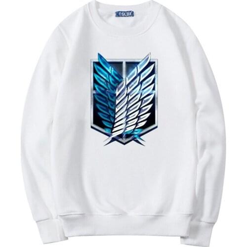 Anime Women Hoodie Sweatshirt Fashion Manga Shingeki No Kyojin Graphic Hoodies Titans Attack Cartoon Harajuku Pullovers Hoody