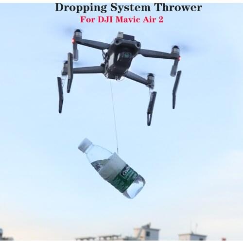 Remote Thrower for DJI Mavic Air 2 Fishing Bait Delivery Parabolic Air-Dropping System Battery Drone Quadcopter Accessories