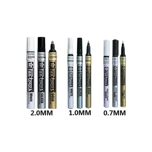 Top Quality Made in Japan SAKURA 3 Color High Light Paint Marker Signature Pen Multi Function Pen Marker Pens Special Drawing