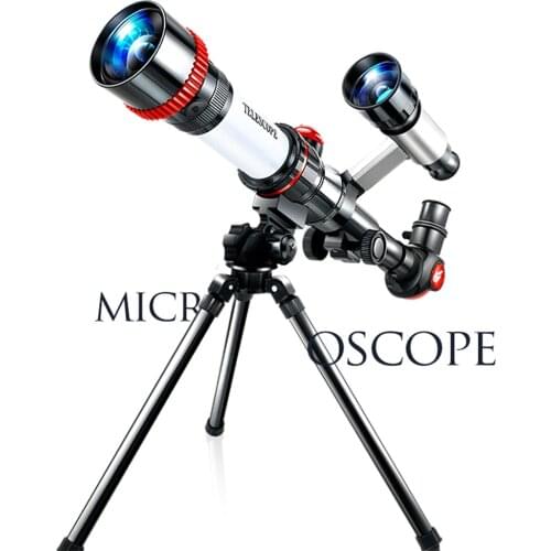 2021 Children Telescope Astronomical Telescope With Tripod Science Experiment Simulates Stargazing Monocular For Camping