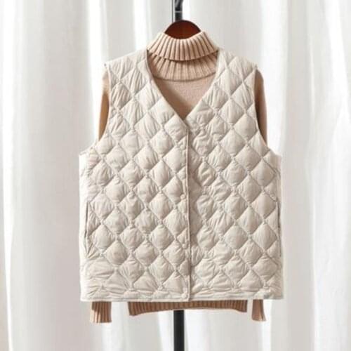 Женские пуховые жилеты LANJING China At AliExpress