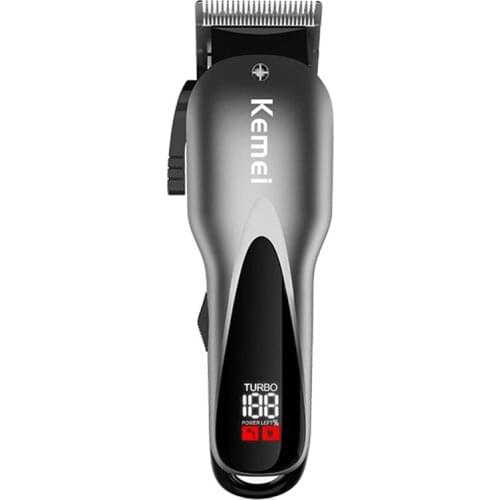 TURBO two speed adjustable hair clipper professional hair trimmer beard men electric hair cutter machine haircut all metal blad