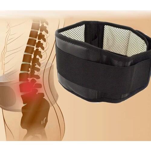 Soft Magnetic Therapy Waist Spontaneous Heating Brace Support Protection Belt EK-New