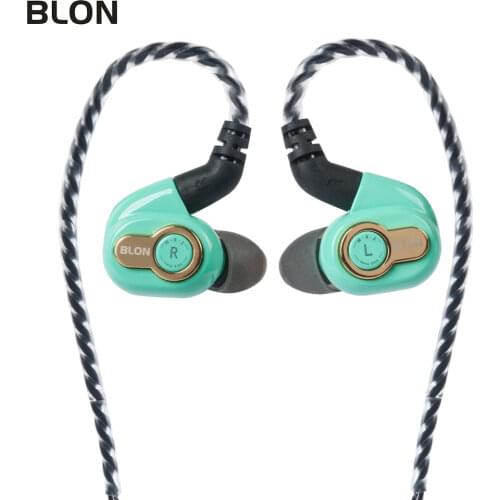 BLON BL-05s 3rd Generation 10mm Upgraded Carbon Diaphragm In Ear Earphone HIFI Sport Earphone Earbuds 2Pin 0.78 BLON BL-03 BL03