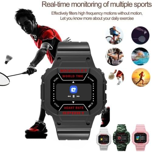 New for Casio Style I3Plus Smart Bracelet with Bluetooth Pedometer Heart Rate Blood Pressure Music Weather Sports Watch
