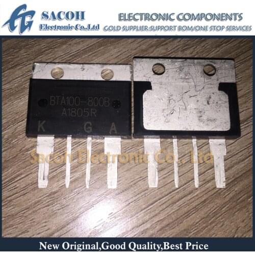 Free Shipping 2Pcs BTA100-800B BTA100-1000B BTA100-1200B BTA100-1600B TOP4 100A 800V Traics module