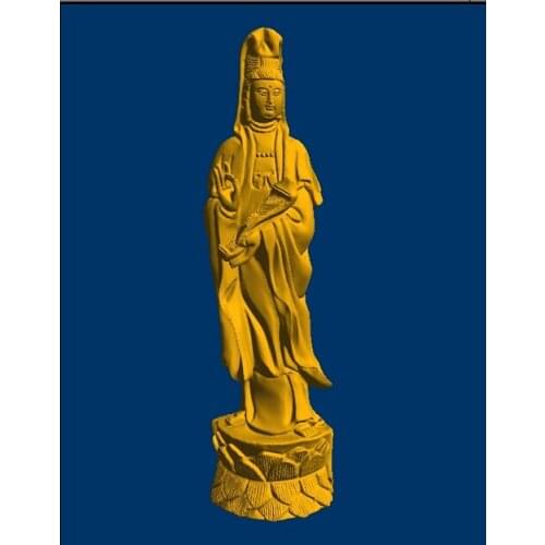 New 3D model relief for CNC Goddess Of Mercy_40 stl format