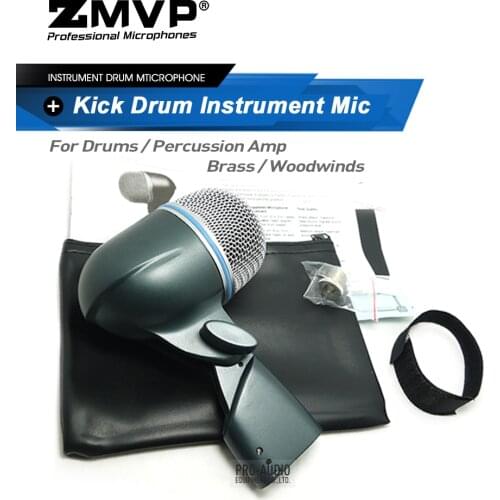 Grade A Professional BETA52 Percussion Instrument Microphone BETA52A Dynamic Mic For Drum Bass Amp Kick Tom Snare Live stage